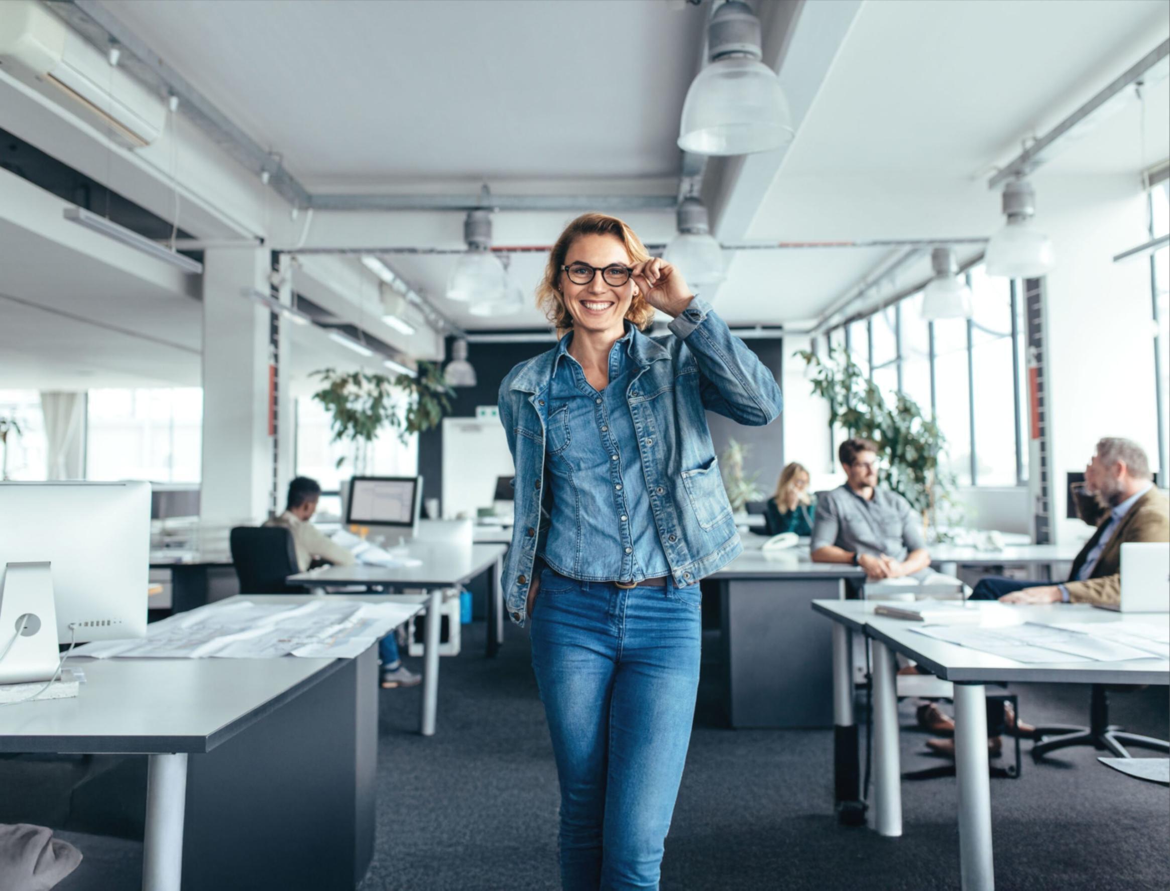 Team bei der Arbeit an der Lernplattform